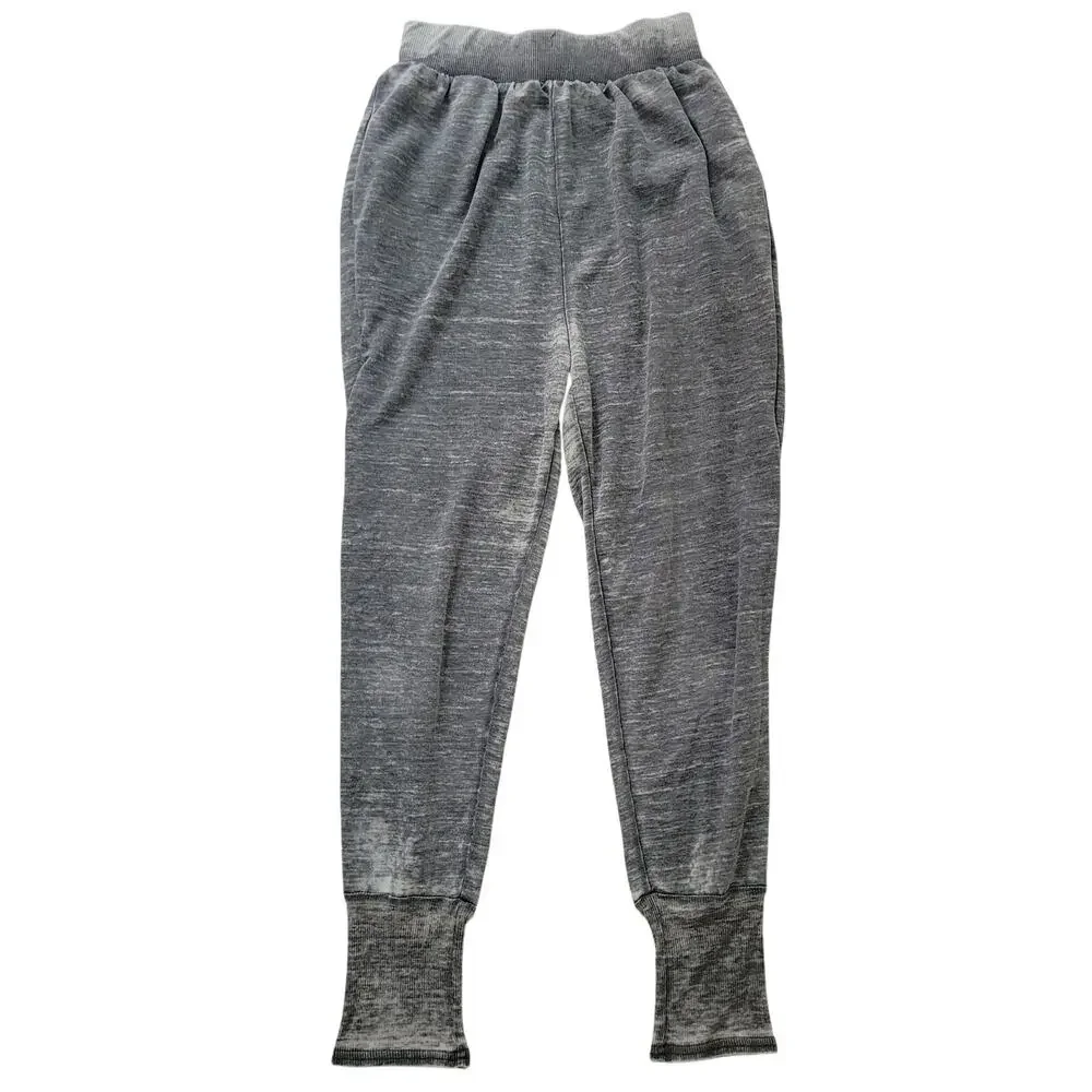 Intimately Free People Size M Light Thin Grey Jogger Sweatpants Casual Lounge‎